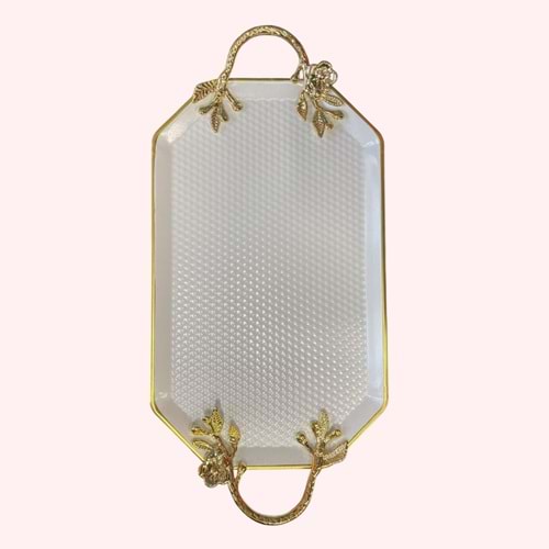 LVN-14878 8GEN BEYAZ KÜÇÜK TEPSİ KL:24