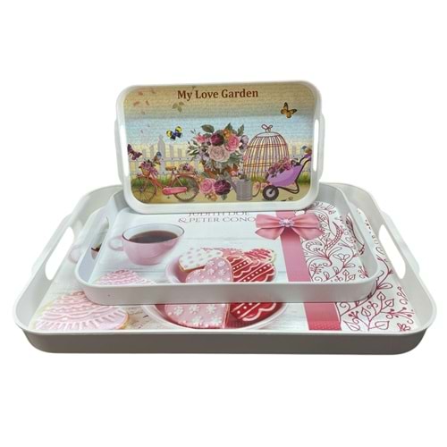 SİMA TEPSİ SETİ 3 LÜ