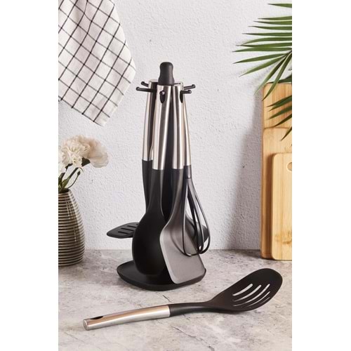 ST-15509 STEEL STANDLI SERVİS SETİ 7 PARÇA