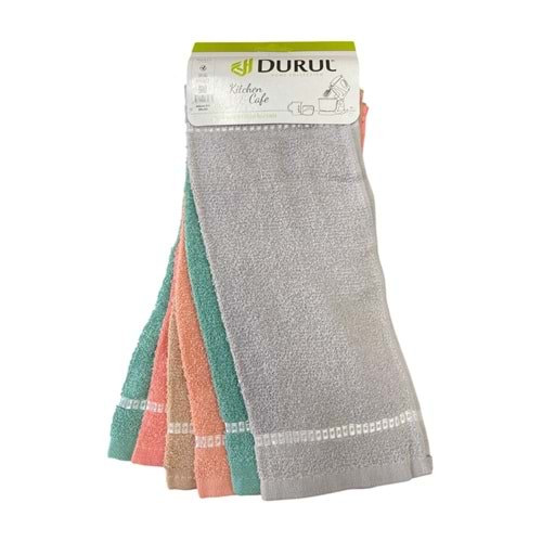 DURUL ALBENİ 6 LI HAVLU 30X30
