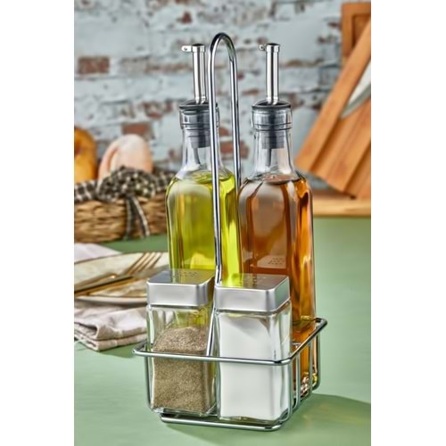 *CKR-1228 COOKER SOSLUK&BAHARATLIK SETİ 5 PRÇ