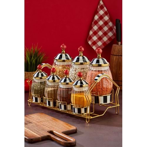 *CKR-3442 COOKER BAHARATLIK SETİ 7 PRÇ