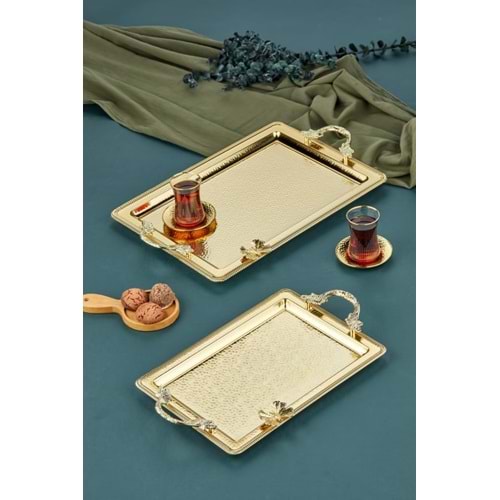 *CKR-3250 COOKER METAL TEPSİ SETİ 2 Lİ