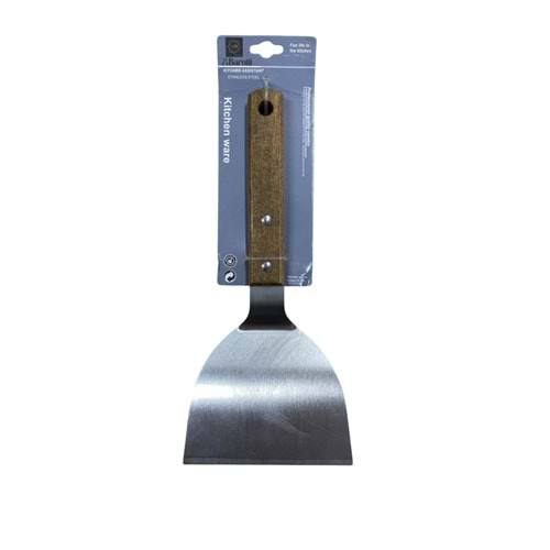 DMR-8994 AHŞAP SAPLI METAL SPATULA