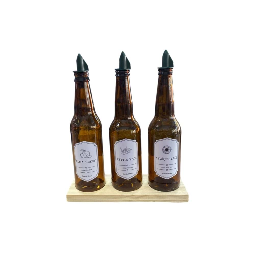 YST-353 YAĞDANLIK 3LÜ SET DİNÇKAN