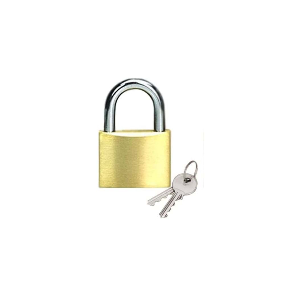 ASMA KİLİT SARI KISA 32MM
