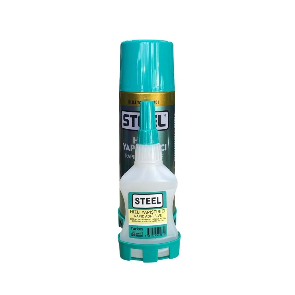 CK-5401 STEEL HIZLI YAPIŞTIRICI SETİ 200 ML