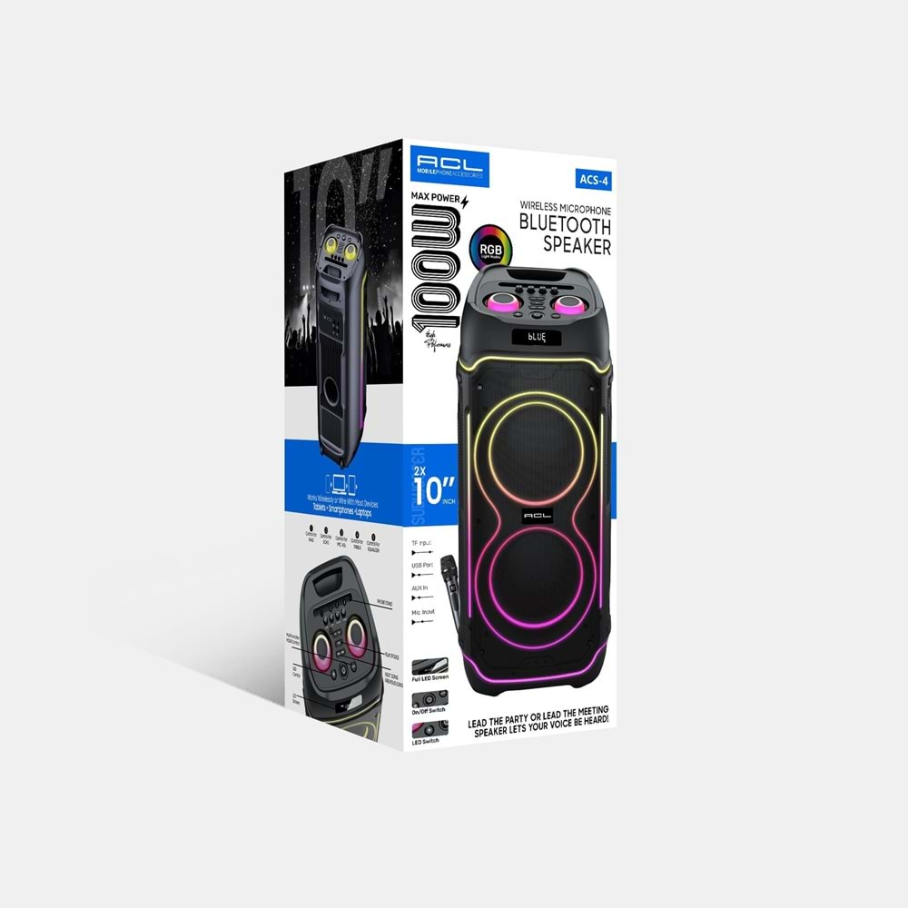 ACS-4 ACL BLUETOOTH KAREOKE SETİ