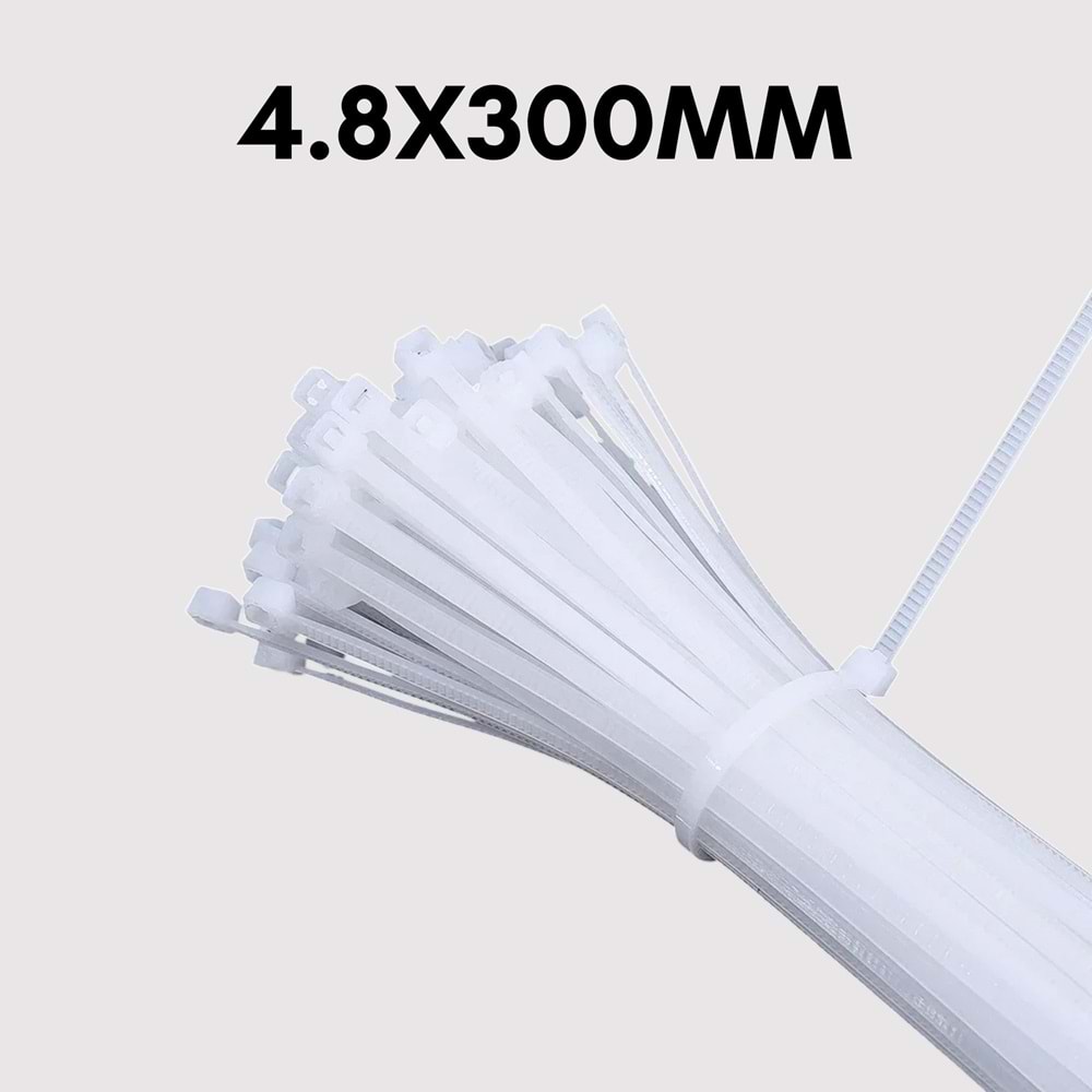 CMC-4464 CIRT KELEPÇE BEYAZ 4.8X300mm