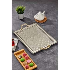 *CKR-3543 COOKER BATTAL BOY GÜMÜŞ TEPSİ